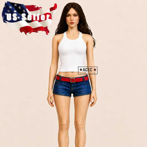 Tank top denim shorts - 1/6,